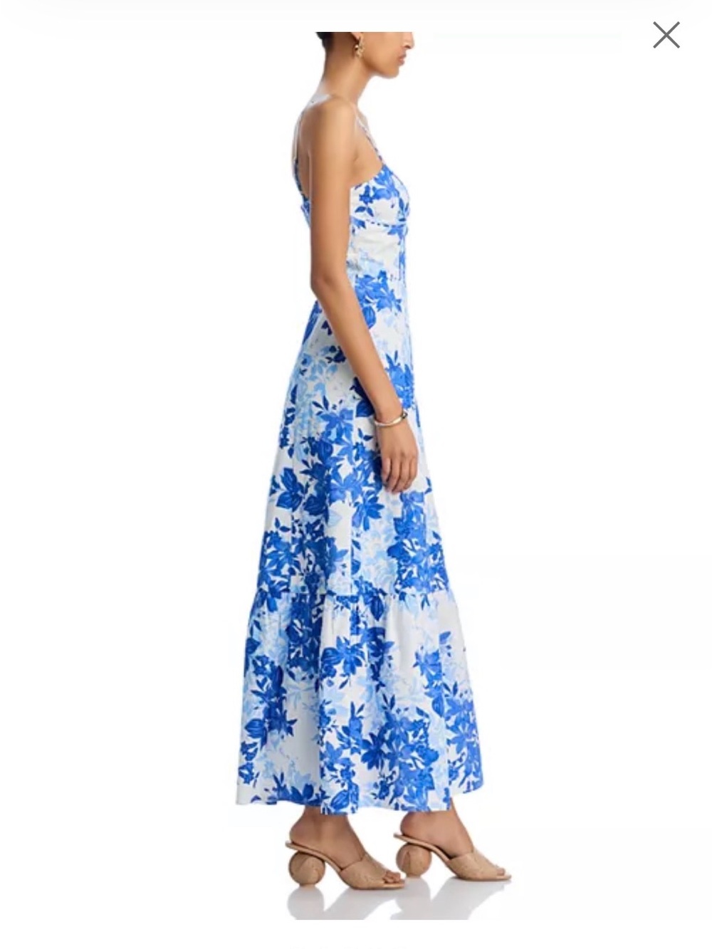 AQUA Floral Maxi Dress - Picture 4 of 5